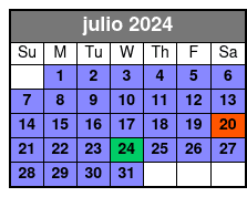 Bahia Mar Marina julio Schedule