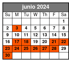 Full Day Combo with Transport junio Schedule