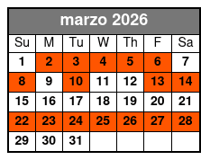 Everglades Admission Ticket with Airboat Ride and Wildlife Show marzo Schedule