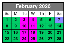 Miami Jetski from Duffy's in Sunny Isles febrero Schedule