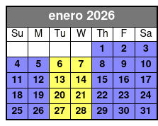 1 Hour Jet Skiing 2 Person enero Schedule