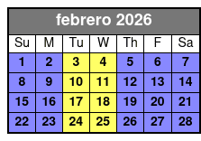 1 Hour Jet Skiing 2 Person febrero Schedule