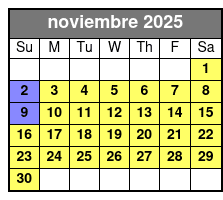 Everglades Small Group Express from Fort Lauderdale +Airboat Ride noviembre Schedule