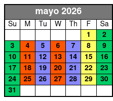 2 Hours Private Paddleboard Activity mayo Schedule