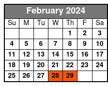 Fort Lauderdale Sportfishing febrero Schedule