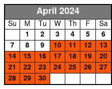 Fort Lauderdale Jet Ski Rentals abril Schedule