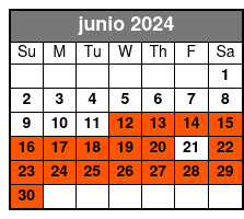 Schedule junio Schedule