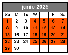 Jungle Queen Riverboat Dinner Cruise (Includes Dinner) junio Schedule
