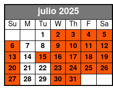 Jungle Queen Riverboat Dinner Cruise (Includes Dinner) julio Schedule