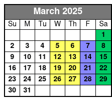 Fort Lauderdale Dinner Cruise marzo Schedule