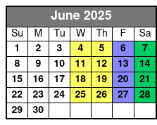 Fort Lauderdale Dinner Cruise junio Schedule