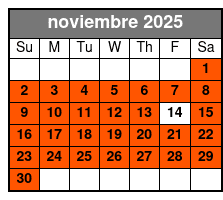 Key West Sail and Snorkel Day Trip from Fort Lauderdale noviembre Schedule