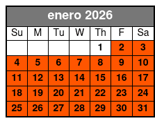 Fort Lauderdale to Key West Tour enero Schedule