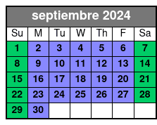 Las Olas Bar Crawl septiembre Schedule