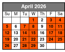 Bahamas Ferry Day Trip from Miami abril Schedule