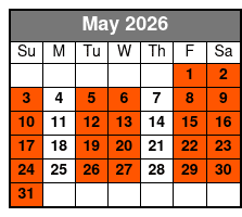 Bahamas Ferry Day Trip from Miami mayo Schedule