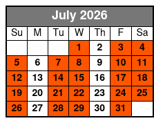 Bahamas Ferry Day Trip from Miami julio Schedule