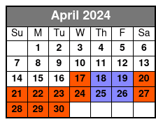 Miami Beach Bike Tour abril Schedule