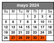 1:30pm Departure mayo Schedule