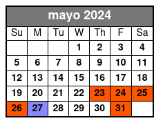 Sightseeing Cruise mayo Schedule