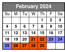 South Beach Miami Paddle Board Experience febrero Schedule