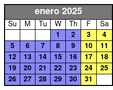 Game enero Schedule