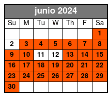 1:00pm Eco Paddle Option junio Schedule
