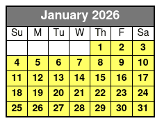 Drift Fishing Trip Fort Lauderdale Florida enero Schedule