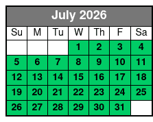 Drift Fishing Trip Fort Lauderdale Florida julio Schedule