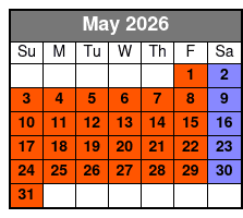 Fort Lauderdale Kayak Rental mayo Schedule