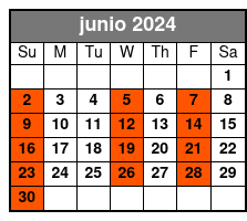 Premium Class junio Schedule