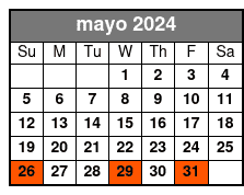 Economy Class mayo Schedule
