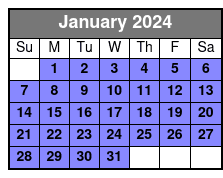 Fort Lauderdale Parasailing enero Schedule