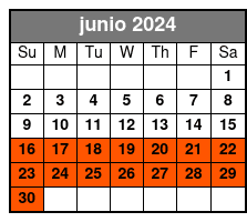 1 Hour Mini Powerboat Rental junio Schedule