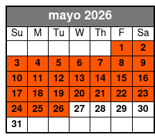 Atlantic Ocean Snorkeling Experience mayo Schedule