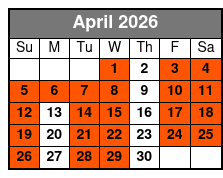 Miami/Fort Lauderdale: Bimini Bahamas Day Trip by Ferry abril Schedule