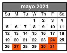 Riverside Hotel Meeting Point mayo Schedule