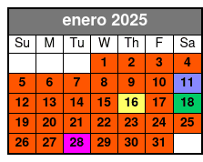 Schedule enero Schedule