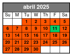 Schedule abril Schedule