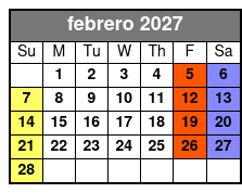 Private Tarot Reading February Schedule