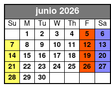 Couple’s Tarot Reading junio Schedule