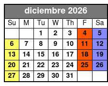 Couple’s Tarot Reading December Schedule
