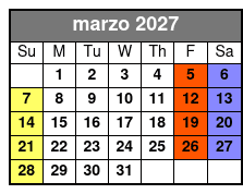 Couple’s Tarot Reading marzo Schedule
