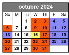 Hopscotch Tickets octubre Schedule