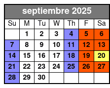 Hopscotch Tickets septiembre Schedule