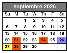 Hopscotch Tickets septiembre Schedule