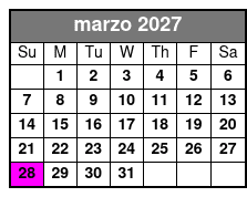 Hopscotch Tickets marzo Schedule
