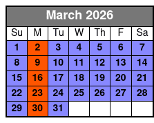 The Magic Saloon Immersive Experience and Show Ticket marzo Schedule