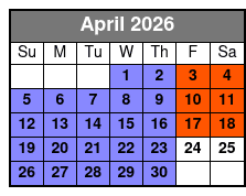 The Magic Saloon Immersive Experience and Show Ticket abril Schedule