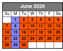 The Magic Saloon Immersive Experience and Show Ticket junio Schedule